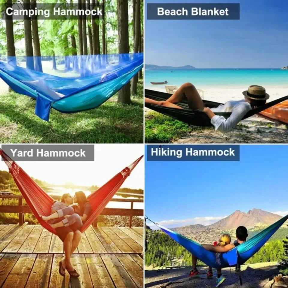 Durable Hammock with Bug Net