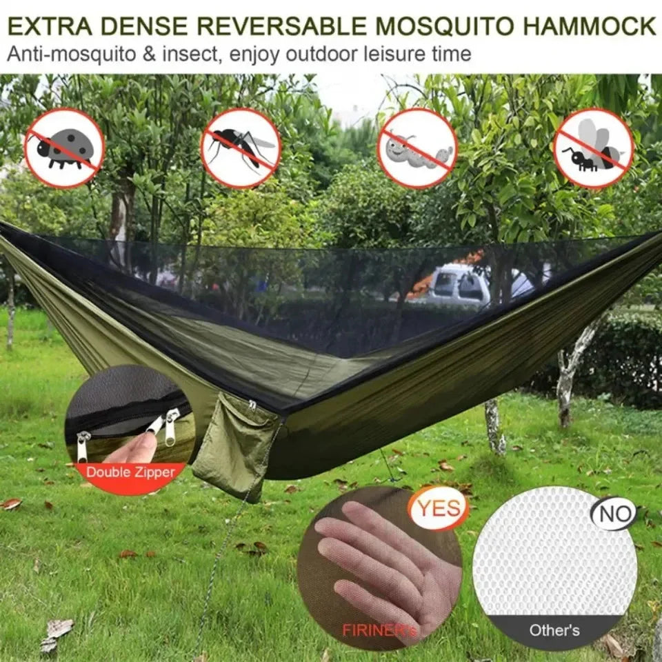 Durable Hammock with Bug Net