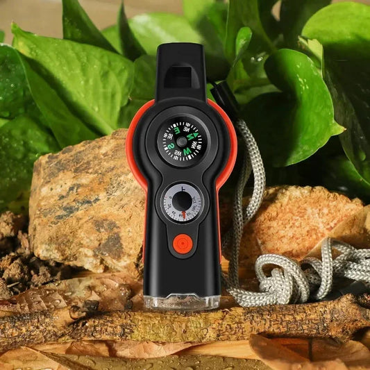 7-in-1 Multi-Tool Survival Whistle