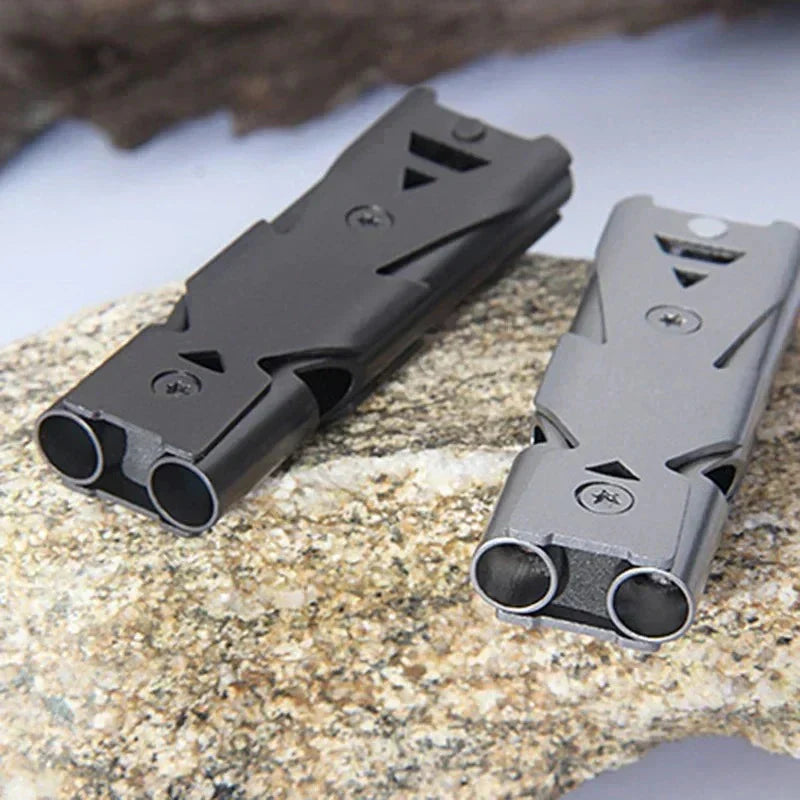 Twin-Tube Emergency Whistle